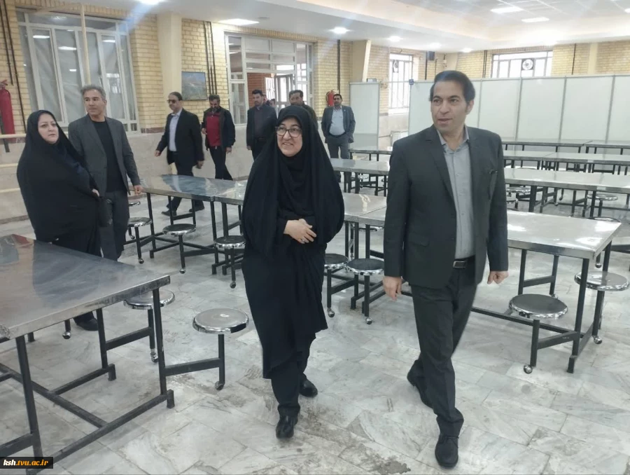 بازدید جمعی از مسئولین سازمان مرکزی از آموزشکده های ملی مهارت کرمانشاه 6