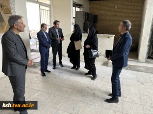 بازدید جمعی از مسئولین سازمان مرکزی از آموزشکده های ملی مهارت کرمانشاه 7