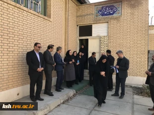 بازدید جمعی از مسئولین سازمان مرکزی از آموزشکده های ملی مهارت کرمانشاه 8