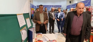 بازدید مدیرکل دفتربرنامه ریزی، بودجه و تحول اداری استانداری کرمانشاه از نمایشگاه پژوهش و فناوری اسلام آبادغرب 14