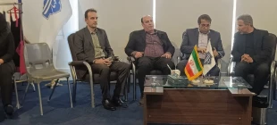 بازدیدمدیرکل توسعه مدیریت و منابع استانداری کرمانشاه از غرفه دانشگاه ملی مهارت استان کرمانشاه 2