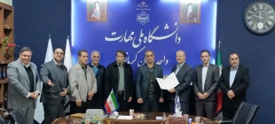 معاونت اداری مالی و مدیریت منابع انسانی دانشگاه ملی مهارت کرمانشاه معارفه شد 4