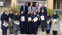  تجلیل از بانوان کارمند دانشگاه ملی مهارت واحد استان کرمانشاه به مناسبت ولادت حضرت زهرا(س) 