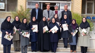  تجلیل از بانوان کارمند دانشگاه ملی مهارت واحد استان کرمانشاه به مناسبت ولادت حضرت زهرا(س)  2