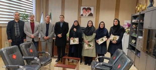  تجلیل از بانوان کارمند دانشگاه ملی مهارت واحد استان کرمانشاه به مناسبت ولادت حضرت زهرا(س)  2