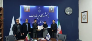 تجلیل از فناور برگزدیده دانشگاه ملی مهارت واحد استان کرمانشاه 3