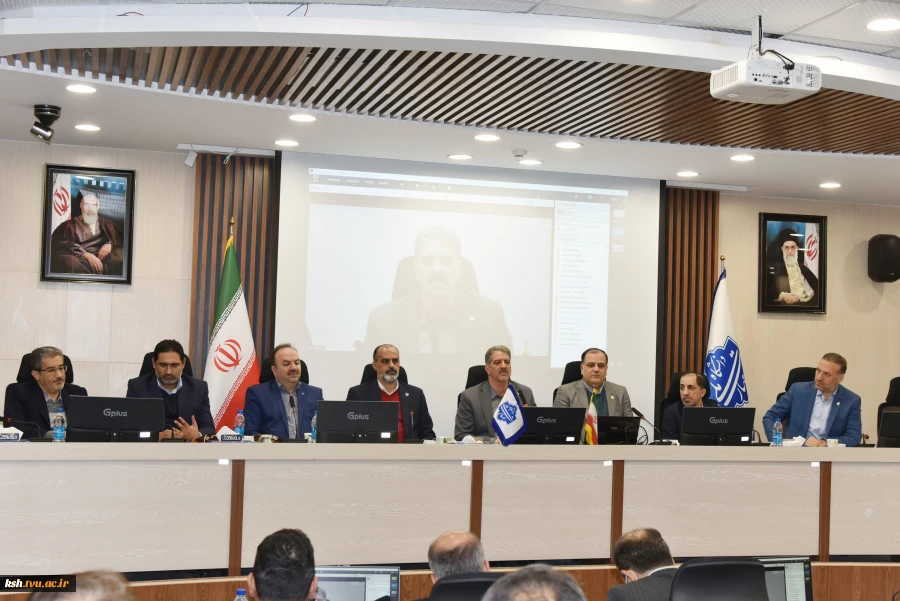 برگزاری چهارمین جلسه شورای دانشگاه با حضور رئیس دانشگاه ملی مهارت 2