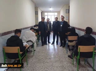 برگزاری جلسه آزمون استخدامی در دانشگاه ملی مهارت استان کرمانشاه  2