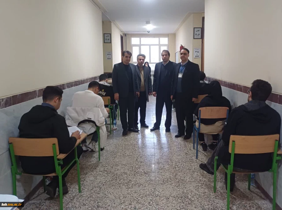 برگزاری جلسه آزمون استخدامی در دانشگاه ملی مهارت استان کرمانشاه  2