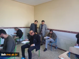 برگزاری جلسه آزمون استخدامی در دانشگاه ملی مهارت استان کرمانشاه  7