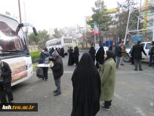 اعزام دانشجویان دختر دانشگاه ملی مهارت استان کرمانشاه به اردوی راهیان نور جنوب 2