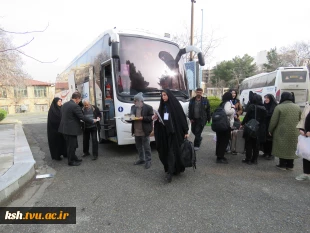 اعزام دانشجویان دختر دانشگاه ملی مهارت استان کرمانشاه به اردوی راهیان نور جنوب 3