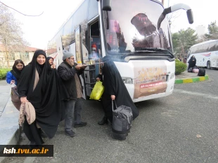 اعزام دانشجویان دختر دانشگاه ملی مهارت استان کرمانشاه به اردوی راهیان نور جنوب 6