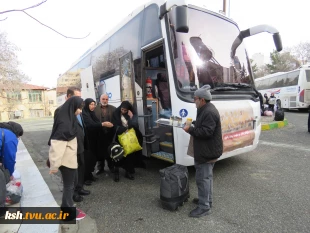 اعزام دانشجویان دختر دانشگاه ملی مهارت استان کرمانشاه به اردوی راهیان نور جنوب 7