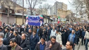 دانشگاهیان دانشگاه ملی مهارت استان کرمانشاه هم صدا و هم قدم با مردم غیور استان در راهپیمایی 22 بهمن شرکت کردند. 7