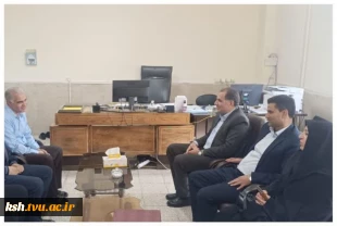 دیدار ریاست و کارکنان واحد آموزش بنیاد شهید و امور ایثارگران با ریاست و معاونت آموزشکده  اسلام آباد غرب 2