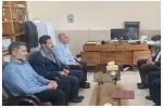 دیدار ریاست و کارکنان واحد آموزش بنیاد شهید و امور ایثارگران با ریاست و معاونت آموزشکده  اسلام آباد غرب 3