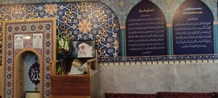 برگزاری مراسم زیارت عاشورا به مناسبت شهادت رهبر معظم انقلاب 3