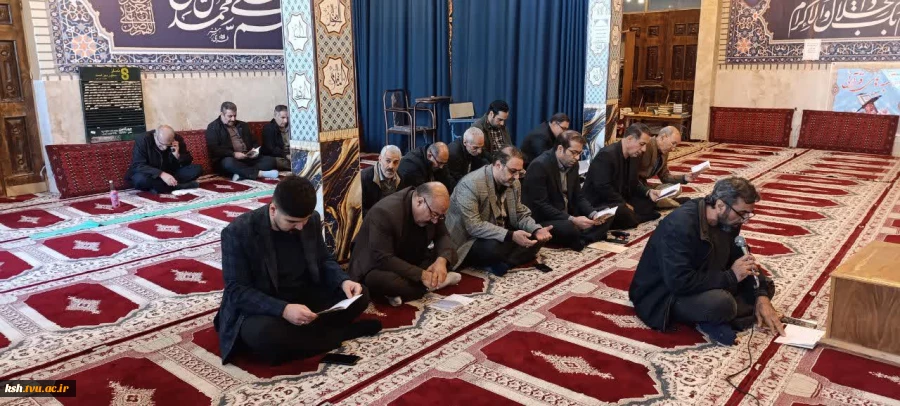 برگزاری مراسم زیارت عاشورا به مناسبت شهادت رهبر معظم انقلاب 4