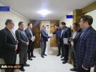دیدار دکتر ابراهیمی با کارکنان حوزه های مختلف دانشگاه به مناسبت روز معلم 2