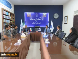 برگزاری جلسه مدیران گروه و مدرسان درس پروژه رشته کامپیوتر دانشگاه ملی مهارت استان کرمانشاه 2