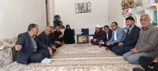 دیدار ریاست و کارکنان آموزشکده ملی مهارت اسلام آباد غرب با خانواده شهدای جنگ رمضان 11