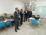 بازدید معاونت توسعه و مدیریت منابع انسانی استانداری کرمانشاه از دانشگاه ملی مهارت استان   6