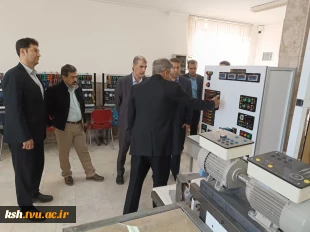 بازدید معاونت توسعه و مدیریت منابع انسانی استانداری کرمانشاه از دانشگاه ملی مهارت استان   10