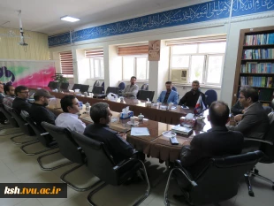 برگزاری جلسه مدیران گروه در دانشگاه ملی مهارت استان کرمانشاه 3