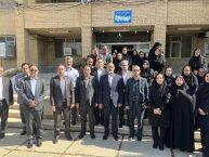بازدید معاونت اداری مالی و مدیریت منابع دانشگاه، از آموزشکده دختران کرمانشاه