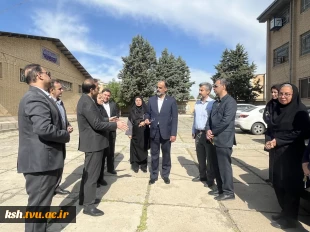 بازدید معاونت اداری مالی و مدیریت منابع دانشگاه، از آموزشکده دختران کرمانشاه 3