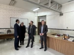 بازدید معاونت اداری مالی و مدیریت منابع دانشگاه، از آموزشکده دختران کرمانشاه 7