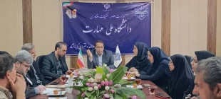 برگزاری مراسم معارفه سرپرست آموزشکده ملی مهارت دختران کرمانشاه 4
