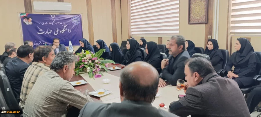برگزاری مراسم معارفه سرپرست آموزشکده ملی مهارت دختران کرمانشاه 7