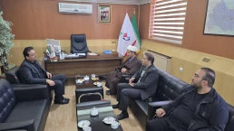 دیدار ریاست دانشگاه ملی مهارت استان کرمانشاه با مدیر کل بنیاد شهید و ایثارگران