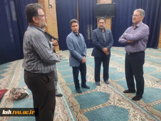 بازدید میدانی دکتر زمانی از روند آماده‌سازی مراکز جهت میزبانی از زائران مراسم وداع و تشییع رهبر شهید