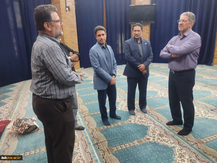 بازدید میدانی دکتر زمانی از روند آماده‌سازی مراکز جهت میزبانی از زائران مراسم وداع و تشییع رهبر شهید
