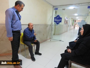 جهت رفاه حال دانشجویان و کارکنان صورت گرفت:
حضور پزشک معالج جهت معاینه و ویزیت کارکنان و دانشجویان دانشگاه ملی مهارت استان کرمانشاه 2