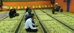 برپایی نمازجماعت درشب اول برپایی  موکب شهید تهرانی مقدم کرمانشاه 5