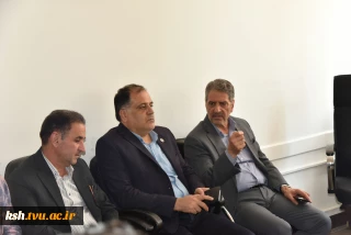 حضور رئیس دانشگاه ملی مهارت در اداره پشتیبانی و دیدار با کارکنان