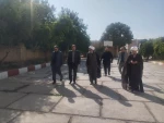 بازدید حجت الاسلام و المسلمین بنیان جوادی، نماینده نهاد مقام معظم رهبری در دانشگاه ملی مهارت از موکب شهید تهرانی مقدم دانشگاه ملی مهارت کرمانشاه 3