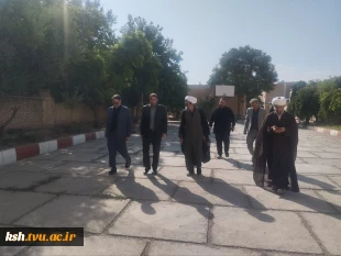 بازدید حجت الاسلام و المسلمین بنیان جوادی، نماینده نهاد مقام معظم رهبری در دانشگاه ملی مهارت از موکب شهید تهرانی مقدم دانشگاه ملی مهارت کرمانشاه 3