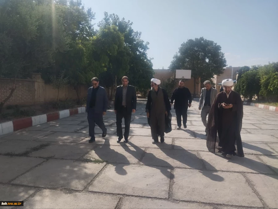 بازدید حجت الاسلام و المسلمین بنیان جوادی، نماینده نهاد مقام معظم رهبری در دانشگاه ملی مهارت از موکب شهید تهرانی مقدم دانشگاه ملی مهارت کرمانشاه 3