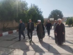 بازدید حجت الاسلام و المسلمین بنیان جوادی، نماینده نهاد مقام معظم رهبری در دانشگاه ملی مهارت از موکب شهید تهرانی مقدم دانشگاه ملی مهارت کرمانشاه 4
