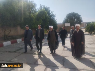بازدید حجت الاسلام و المسلمین بنیان جوادی، نماینده نهاد مقام معظم رهبری در دانشگاه ملی مهارت از موکب شهید تهرانی مقدم دانشگاه ملی مهارت کرمانشاه 4
