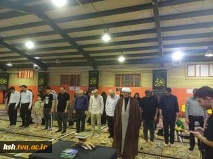 درشب چهارم خدمت رسانی موکب شهید تهرانی مقدم ، دانشگاه ملی مهارت استان کرمانشاه میزبان شیفتگان اهل بیت (ع) بود 2