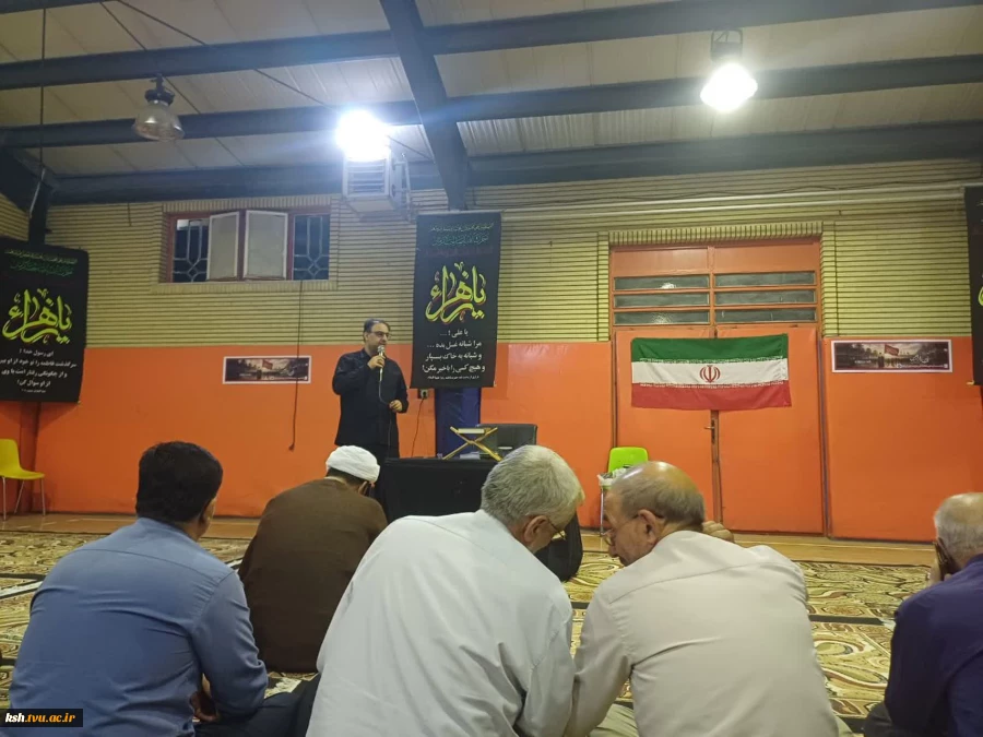 درشب چهارم خدمت رسانی موکب شهید تهرانی مقدم ، دانشگاه ملی مهارت استان کرمانشاه میزبان شیفتگان اهل بیت (ع) بود 5