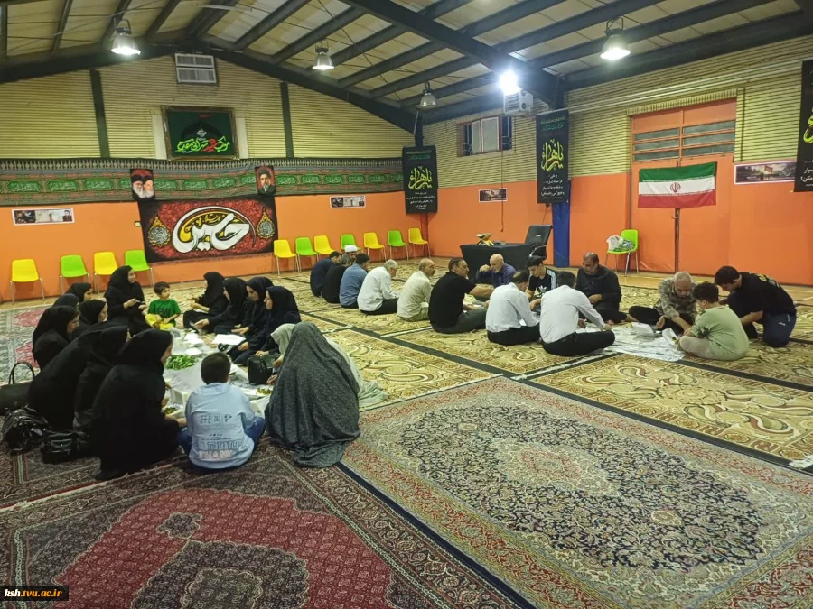 درشب چهارم خدمت رسانی موکب شهید تهرانی مقدم ، دانشگاه ملی مهارت استان کرمانشاه میزبان شیفتگان اهل بیت (ع) بود 6