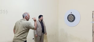 برگزاری مسابقه دارت و فوتبال دستی به مناسبت گرامی داشت هفته دفاع مقدس در آموزشکده پسران  کرمانشاه 3