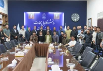 برگزاری مراسم تکریم مسئول پیشین ومعرفی مسئول جدید حوزه بسیج دانشجویی دانشگاه ملی مهارت استان کرمانشاه